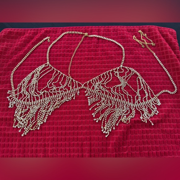 8 Other Reasons Festival Rhinestone Fringe Bra - Picture 5 of 7